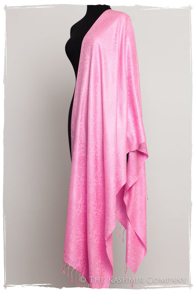 La Rose Royale Paisley Silk Scarf / Shawl