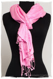 La Rose Royale Paisley Silk Scarf / Shawl