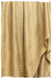 Inca Gold Jacquard Paisley Silk Scarf / Shawl