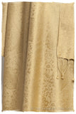 Inca Gold Jacquard Paisley Silk Scarf / Shawl