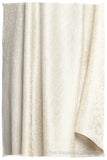 Crème Ivoire Royale Paisley Silk Scarf / Shawl