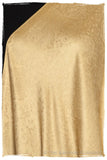 Aztec Gold Jacquard Paisley Silk Scarf / Shawl
