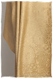 Aztec Gold Royale Paisley Silk Scarf / Shawl