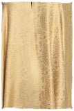 Aztec Gold Royale Paisley Silk Scarf / Shawl