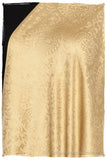 Aztec Gold Royale Paisley Silk Scarf / Shawl