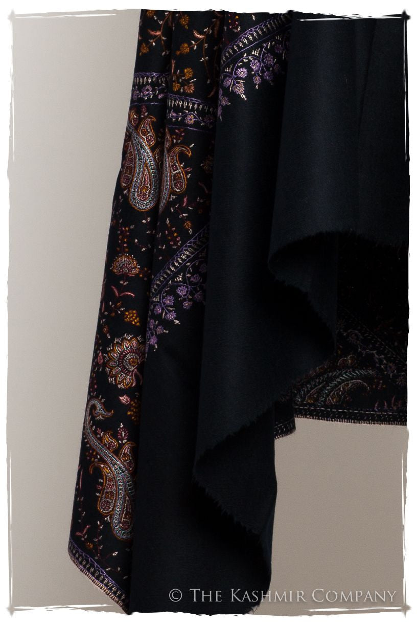 The Young Swan Paisley Pashmina Shawl