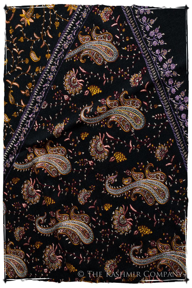The Young Swan Paisley Pashmina Shawl