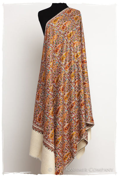 The Spice Market Shawl - Grand Jamawar Pashmina Shawl