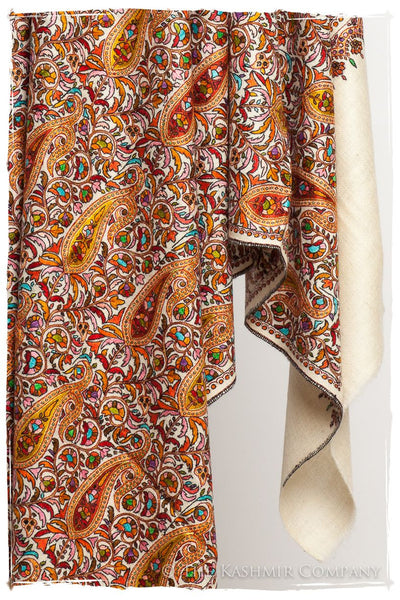 The Spice Market Shawl - Grand Jamawar Pashmina Shawl