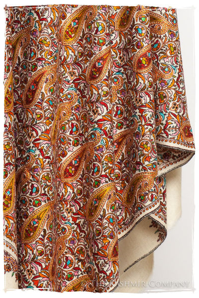 The Spice Market Shawl - Grand Jamawar Pashmina Shawl