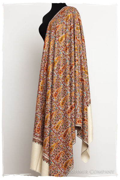 The Spice Market Shawl - Grand Jamawar Pashmina Shawl