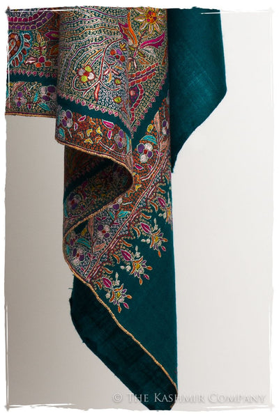 Fleur Tropicale - Grand Pashmina Shawl