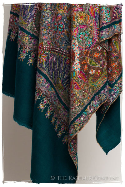 Fleur Tropicale - Grand Pashmina Shawl