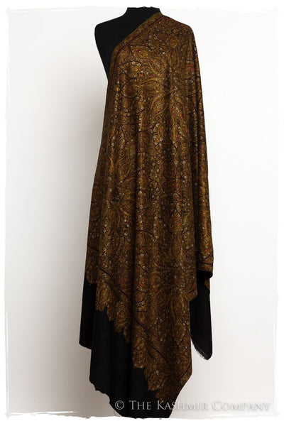 The Golden Tapestry - Grand Pashmina Shawl