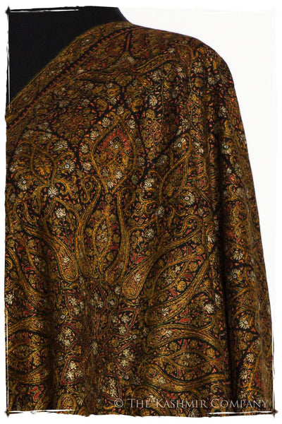 The Golden Tapestry - Grand Pashmina Shawl