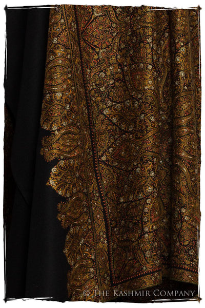 The Golden Tapestry - Grand Pashmina Shawl