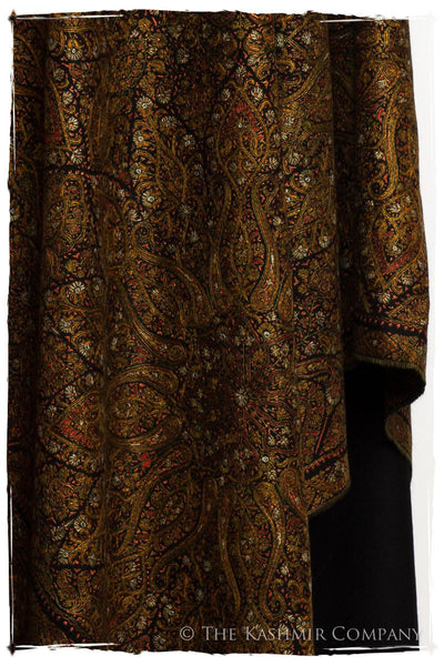 The Golden Tapestry - Grand Pashmina Shawl