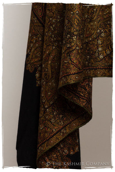 The Golden Tapestry - Grand Pashmina Shawl