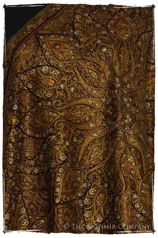 The Golden Tapestry - Grand Pashmina Shawl