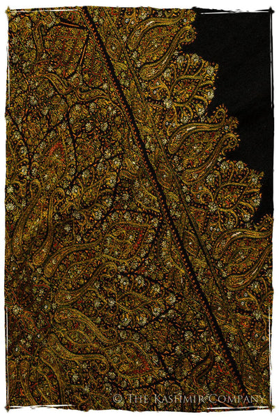 The Golden Tapestry - Grand Pashmina Shawl