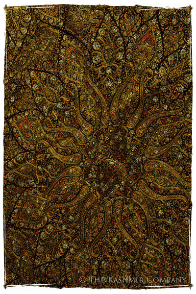 The Golden Tapestry - Grand Pashmina Shawl