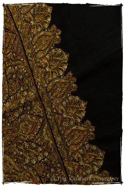 The Golden Tapestry - Grand Pashmina Shawl