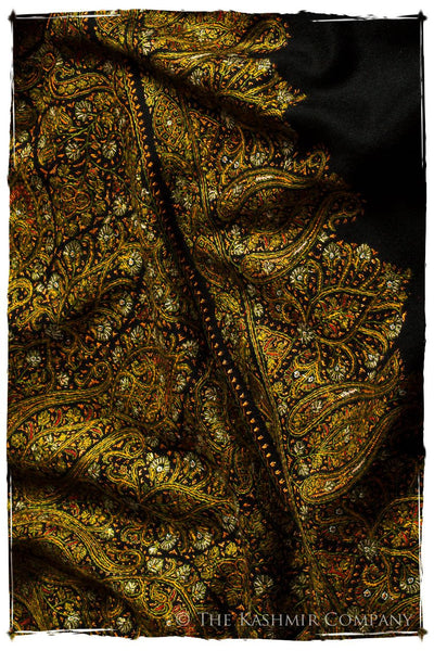 The Golden Tapestry - Grand Pashmina Shawl