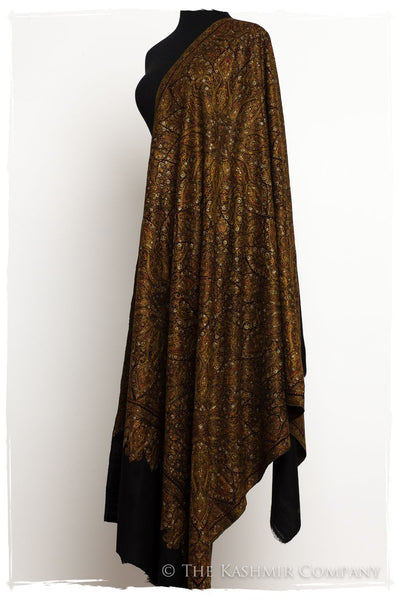 The Golden Tapestry - Grand Pashmina Shawl