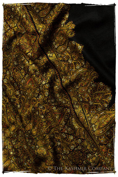 The Golden Tapestry - Grand Pashmina Shawl