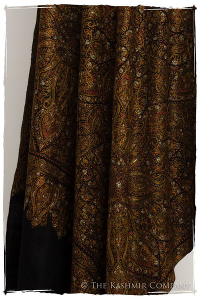 The Golden Tapestry - Grand Pashmina Shawl