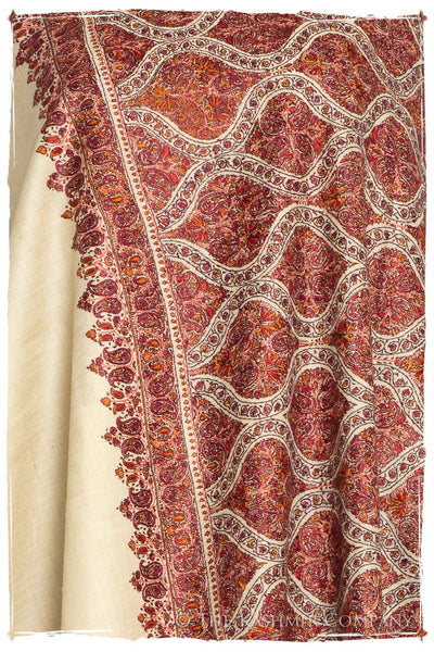 The Mogul Majesty - Grand Pashmina Shawl