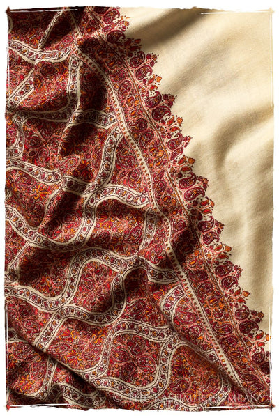 The Mogul Majesty - Grand Pashmina Shawl