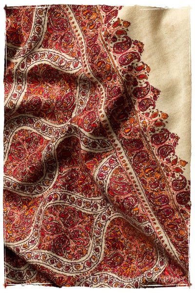 The Mogul Majesty - Grand Pashmina Shawl