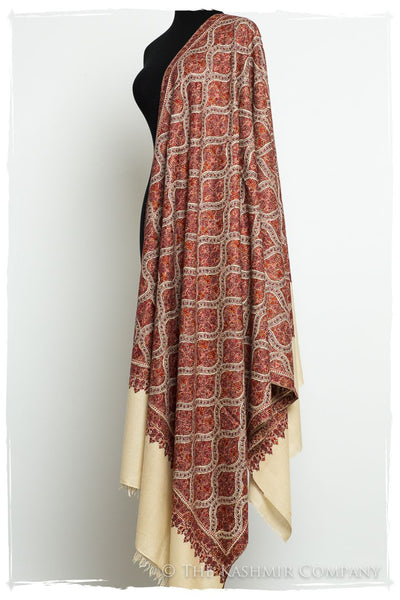 The Mogul Majesty - Grand Pashmina Shawl