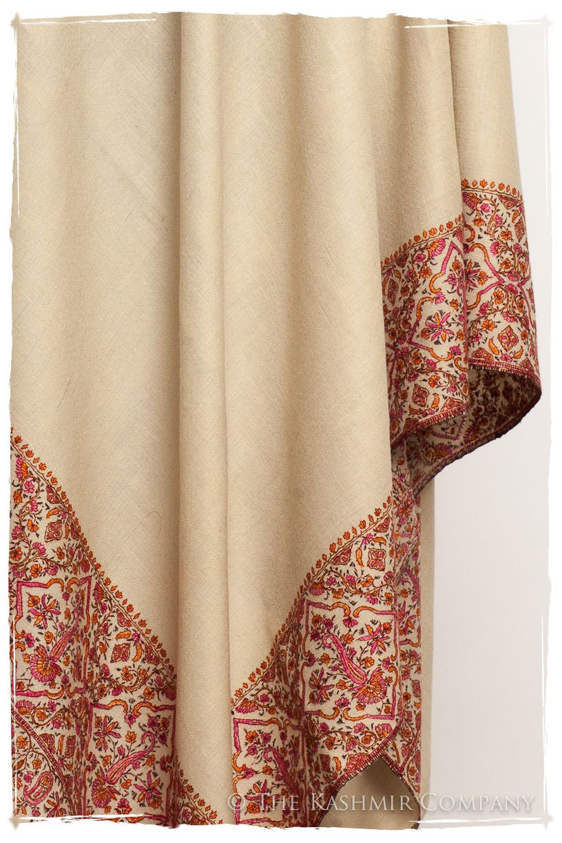 La Orange et Rose - Grand Pashmina Shawl