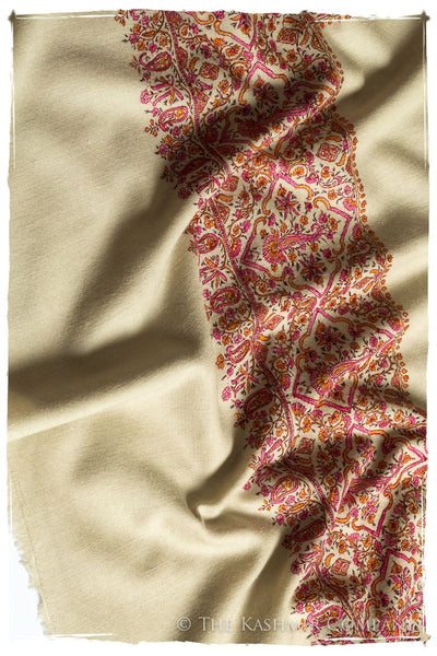 La Orange et Rose - Grand Pashmina Shawl