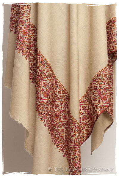 La Orange et Rose - Grand Pashmina Shawl