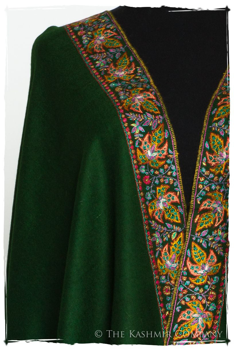Vert Émeraude - Grand Pashmina Shawl