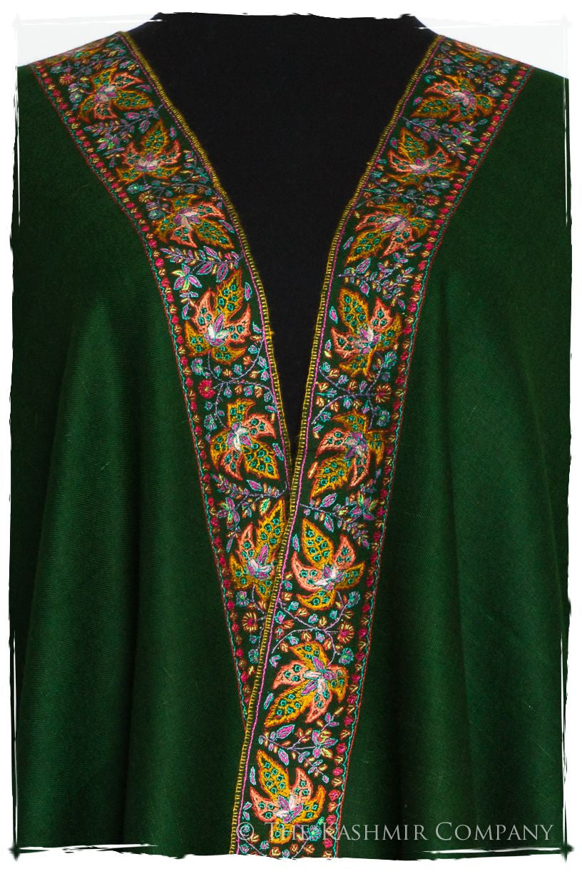 Vert Émeraude - Grand Pashmina Shawl
