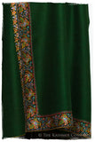 Vert Émeraude - Grand Pashmina Shawl