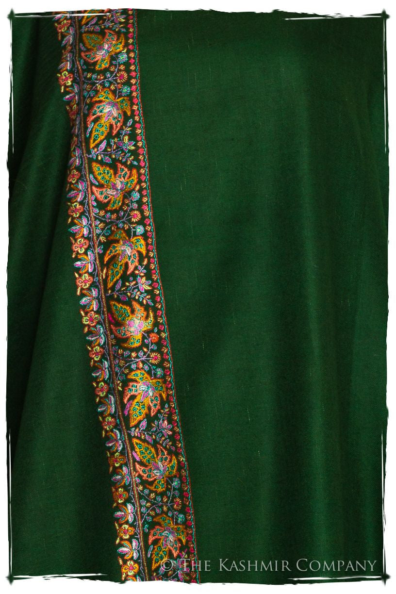 Vert Émeraude - Grand Pashmina Shawl