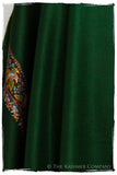 Vert Émeraude - Grand Pashmina Shawl