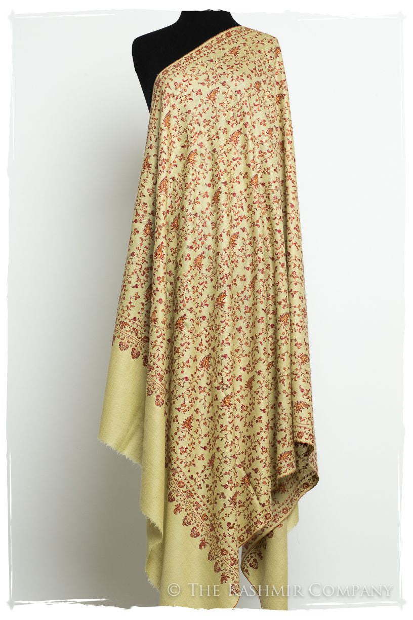 The Aztec Gold - Grand Pashmina Shawl