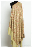 The Aztec Gold - Grand Pashmina Shawl