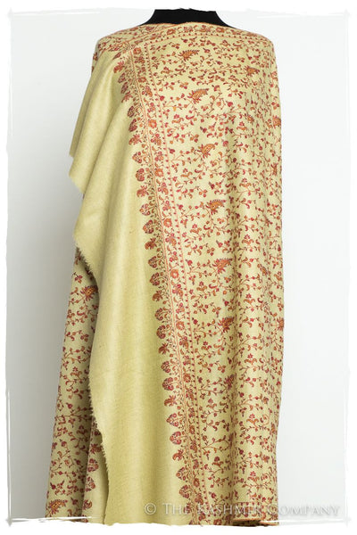 The Aztec Gold - Grand Pashmina Shawl