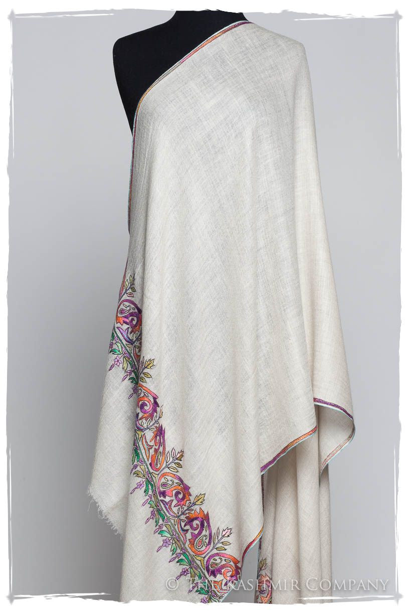 Orient Frontière Ivoire L'amour Soft Cashmere Scarf/Shawl