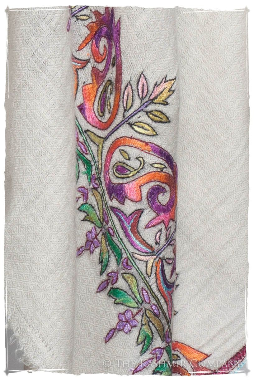 Orient Frontière Ivoire L'amour Soft Cashmere Scarf/Shawl