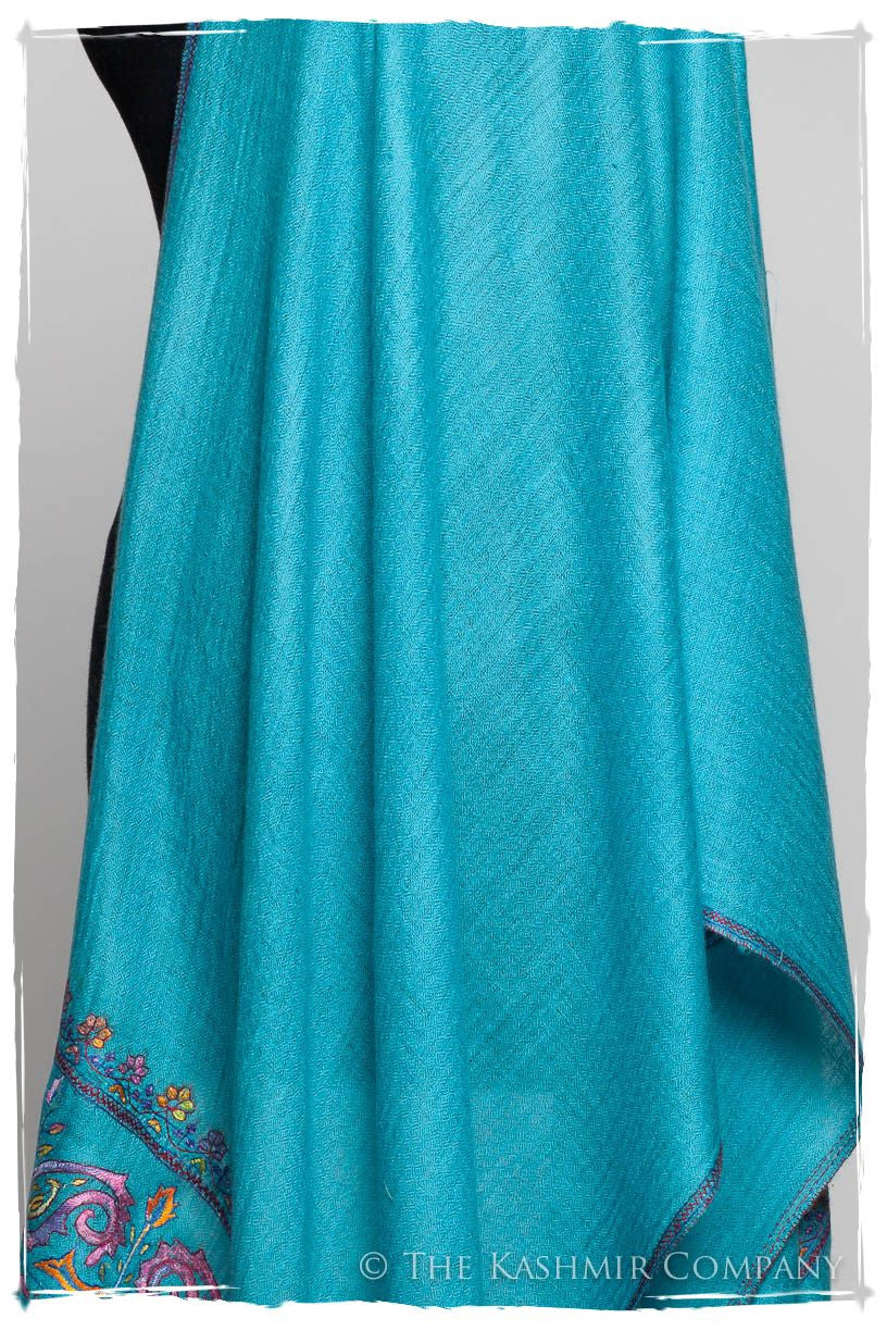 Orient Aqua Frontière L'amour Soft Cashmere Scarf/Shawl