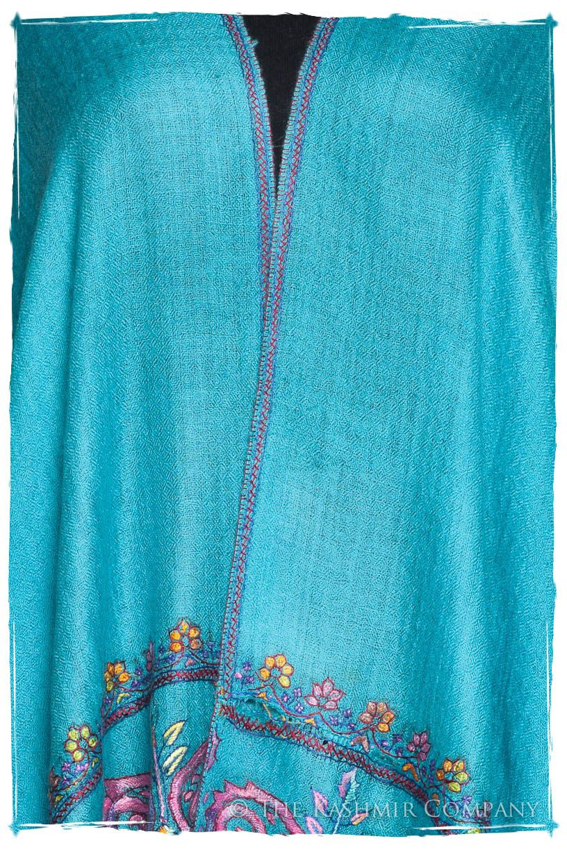 Orient Aqua Frontière L'amour Soft Cashmere Scarf/Shawl