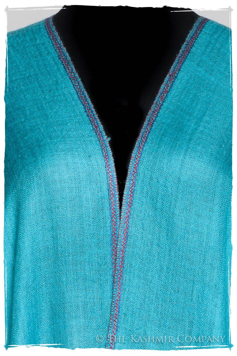 Orient Aqua Frontière L'amour Soft Cashmere Scarf/Shawl